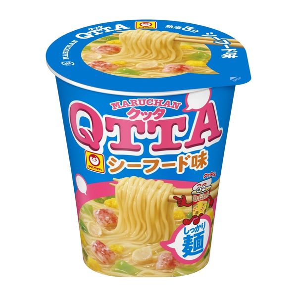 MARUCHAN QTTA シーフード味77g 1セット（1個×6