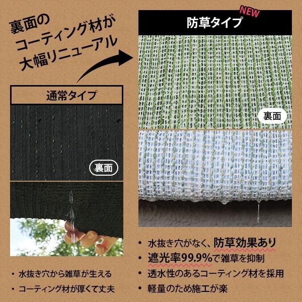 ミナト電機工業 リアル人工芝 防草タイプ 1m×10m デラックス AT-DX351-0110 1個(直送品) ミナト電機工業 リアル人工芝 防草タイプ 1m×10m デラックス AT-DX351-0110 1個(直送品)