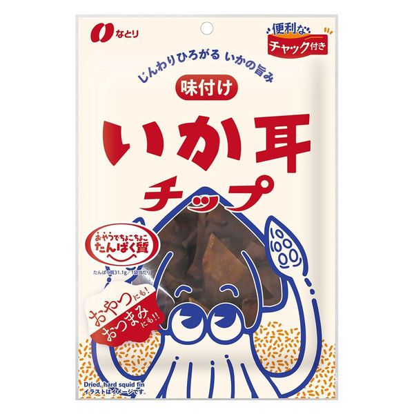 味付けいか耳チップ 6袋 なとり おつまみ 珍味 お菓子 花見 宴会