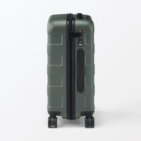 無印良品　キャリーケース 75L 5-10泊] 無印 バーを自由に調節できる ハードキャリーケース 75L