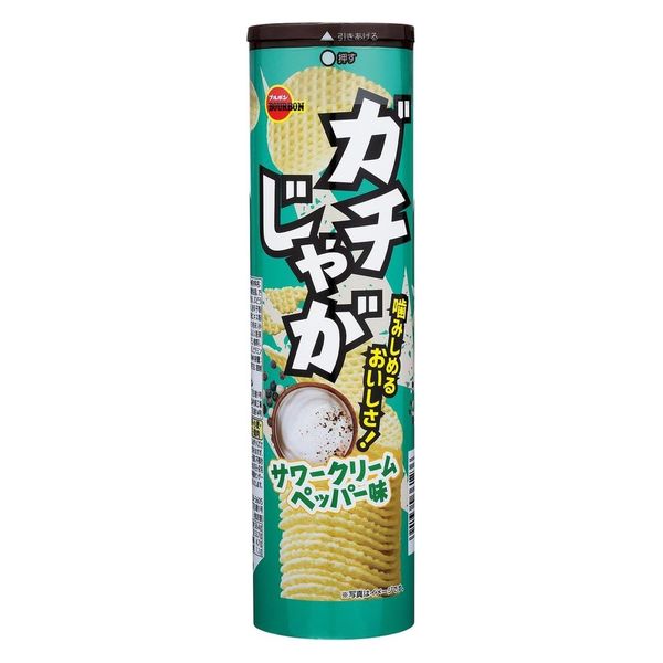 ガチじゃが サワークリームペッパー味 98g 6箱 ブルボン ポテト