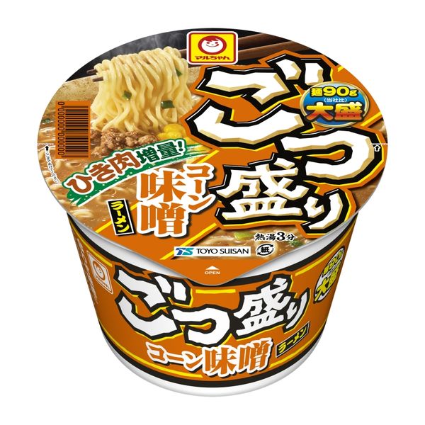 ごつ盛り コーン味噌ラーメン138g（90g） 1セット（1個×12） 東洋水産