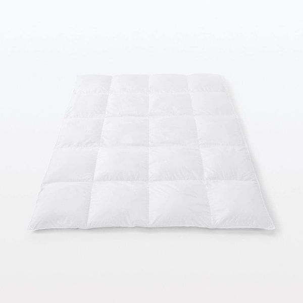 無印良品 防ダニ 羽毛掛ふとん 一層式 S 150×210cm