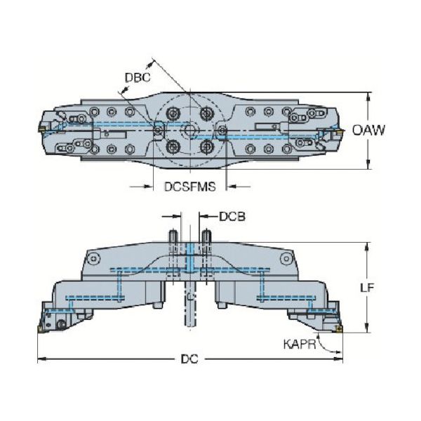 サンドビック SANDVIK コロボア820XL(530) 820-1260TC22 1個 825-0678（直送品）