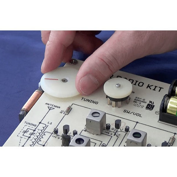 アドウィン キットで遊ぼう電子回路 6石AMラジオ編 ECB-1000T 1セット