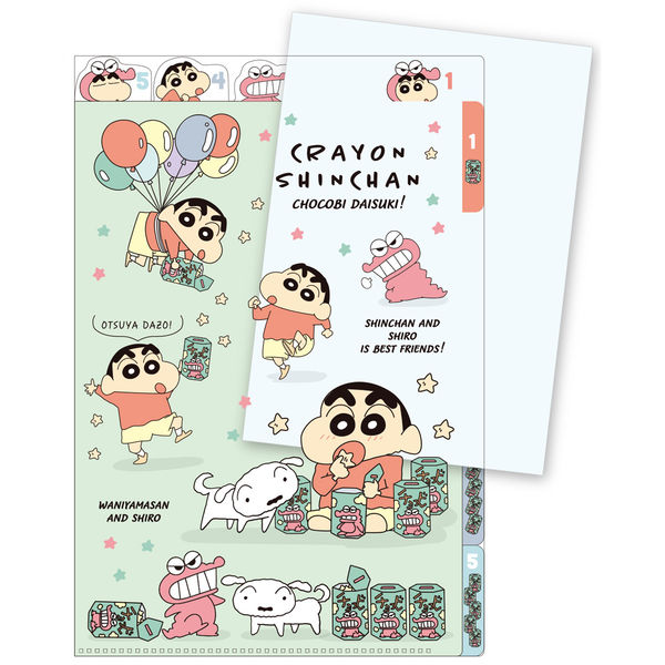 コード　5本 907-100 カラーインデックス キングジム 5色5山タイプ 2穴 A4