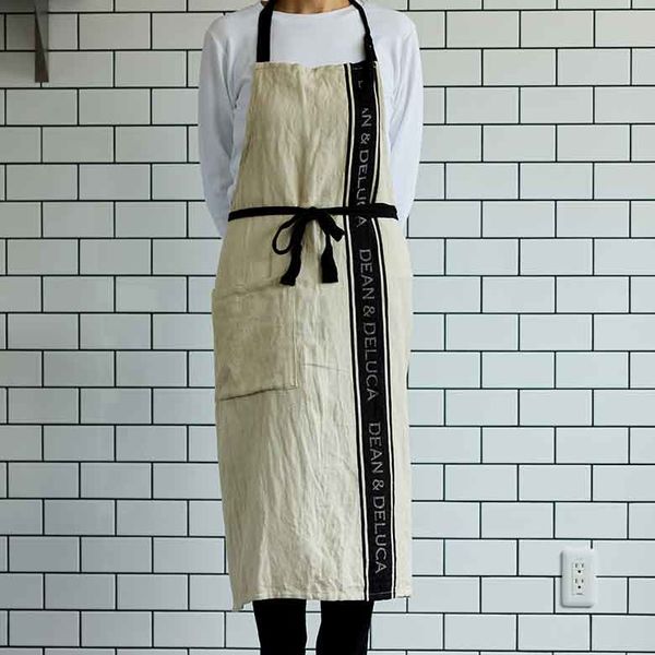 DEAN&DELUCA（ディーン&デルーカ） ジャガードエプロン ブラック