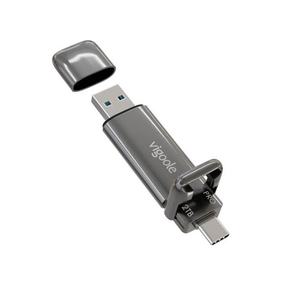 新品VIGOOLE USB SSD DRIVE(SD301_PRO_2TB) USB SSD DRIVE 2TB 外付け SD301_PRO_2TB - アスクル