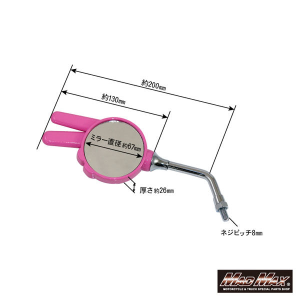ヤマダ製丸ミラー週末限定値下げ S-3 ステンレスミラー 丸型 1個 信栄物産 【通販モノタロウ】