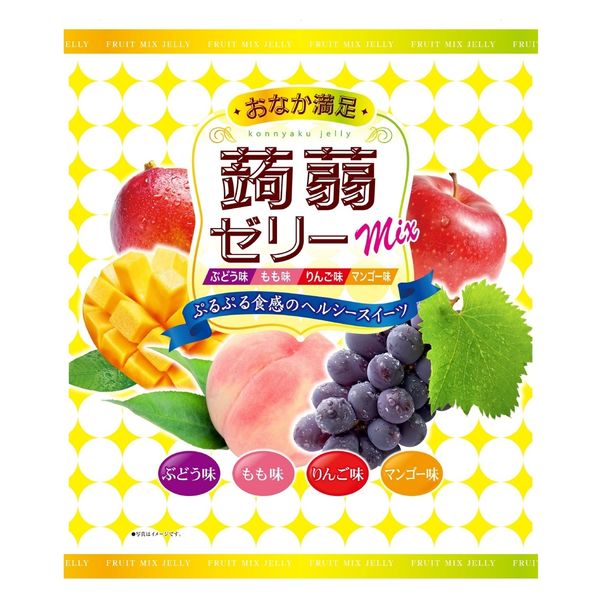 こんにゃくゼリー ゼリー おなか満足 蒟蒻ゼリー 4種アソート 21