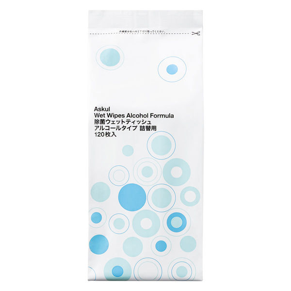 オリジナルボトルウェットティッシュアルコール除菌 除菌シート詰替 1