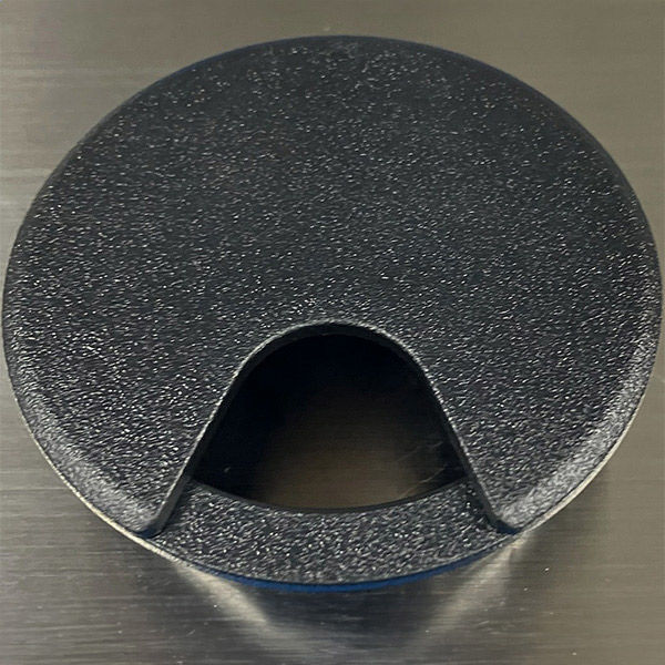 水上 配線穴キャップ 45mm ブラック FPM45BK 1個（直送品） - アスクル