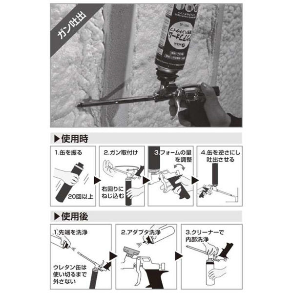 ワールド（World) 発泡ウレタン用ガン HT-GUN（発泡ウレタン