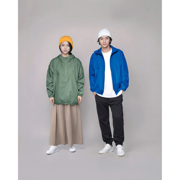 ボンマックス リサイクルタフタフーデッドジャケット スモーキー