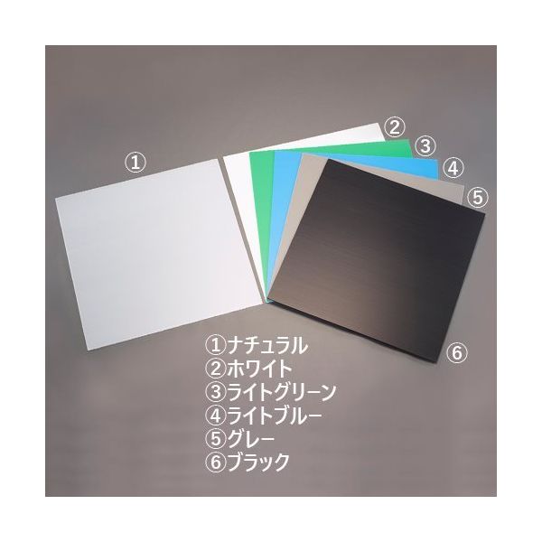 エスコ 900x 900x4mm プラダン(サンプライ/ライトグリーン・5枚