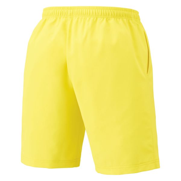 ヨネックス テニス ウェア パンツ ユニフォーム ズボン 黄 YONEX(ヨネックス) テニス ボトムス ユニハーフパンツ L ライト