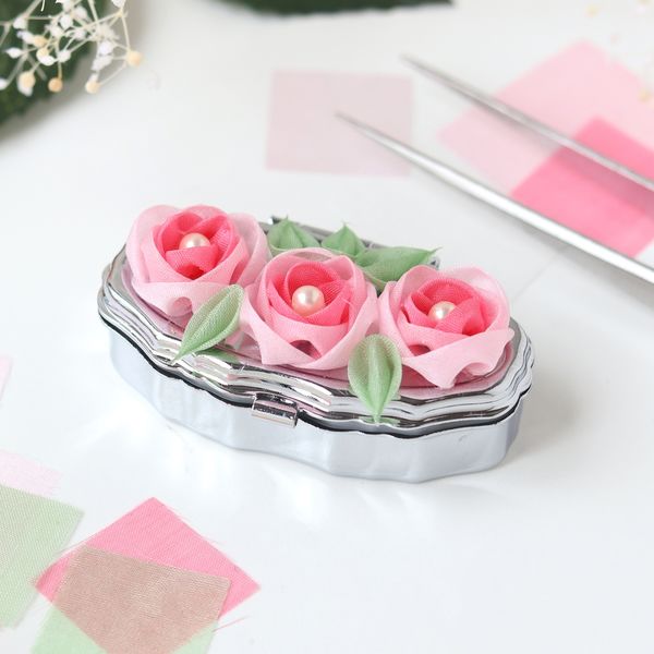 日本紐釦貿易(Nippon Chuko) 羽二重四匁生地つまみ細工キット