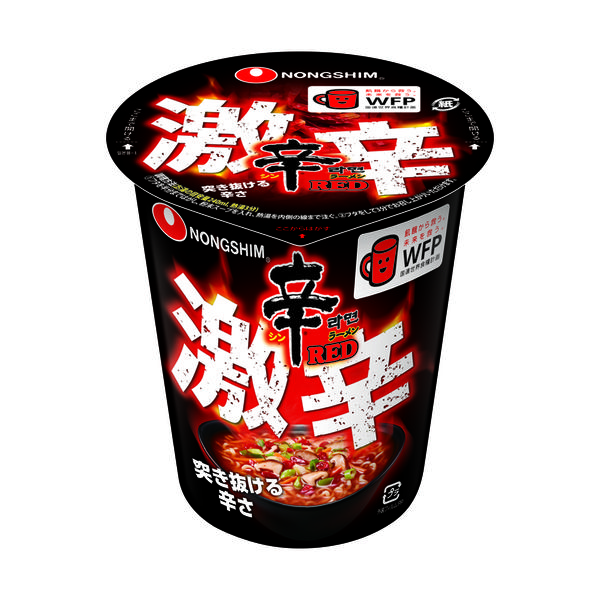 辛ラーメン激辛カップ 1セット（1個×12） 農心 - アスクル