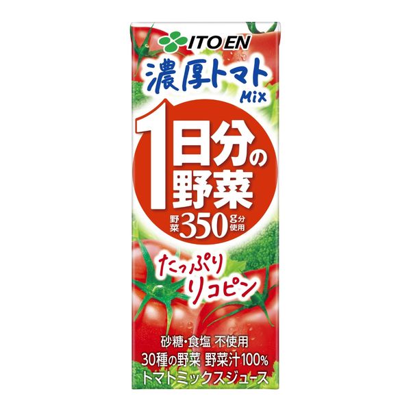 伊藤園 1日分の野菜濃厚トマトmix たっぷりリコピン 200ml 1箱（24本入