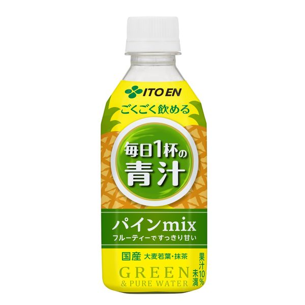 伊藤園 ごくごく毎日1杯の青汁パインmix 350g 1箱（24本入
