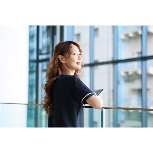 フォーク 女性用 ポロシャツ FB71495-ネイビー13 FB71495-7-13 1