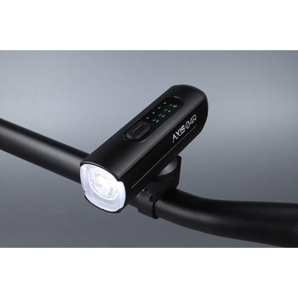 ジェントス アクシス バイクライト充電式ハイモデル AXS-04R 1台