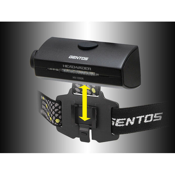 GENTOS ヘッドベイダー BOX着脱式ヘッドライト充電式 HV-1000R 1