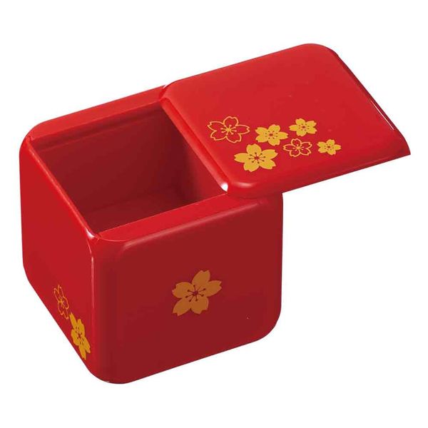 ハナヤマ からくり箱 漆レッド 4977513065719 1個（直送品
