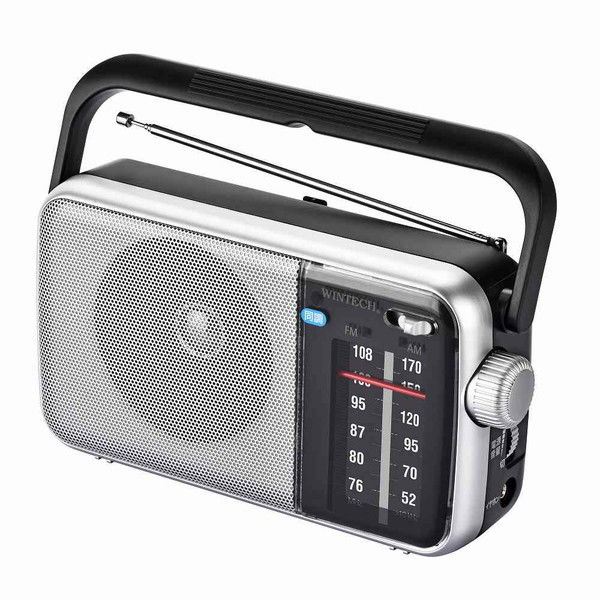 廣華物産 AM/FMホームラジオ HR-K73 1台 - アスクル