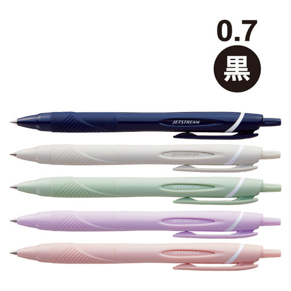 三菱鉛筆 油性ボールペン ジェットストリームアソート0.7mm 10本