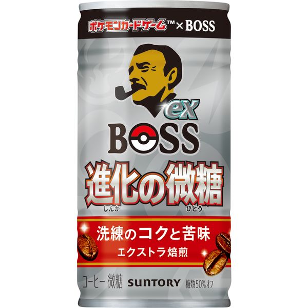缶コーヒー】サントリー ボスex 進化の微糖 185g 1セット（60缶