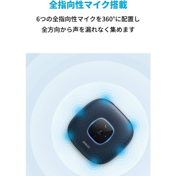 Anker WEB会議用スピーカー PowerConf スピーカーフォン