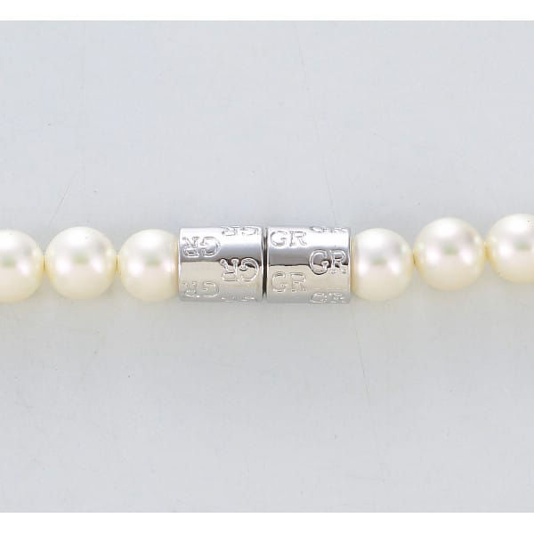 パールネックレス。ピアス ◇ネックレス＆ピアスセット◇Pearl＆Moon 天然パール＆三日月