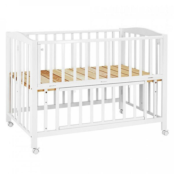 【美品】カトージ　ベビーベッド折り畳み カトージ KATOJI ベビーベッド 折りたたみ レギュラーサイズ