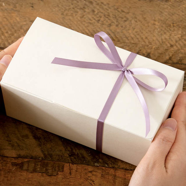 ヘッズ 両面サテンリボンLILAC6mm DS0612R 1巻 - アスクル