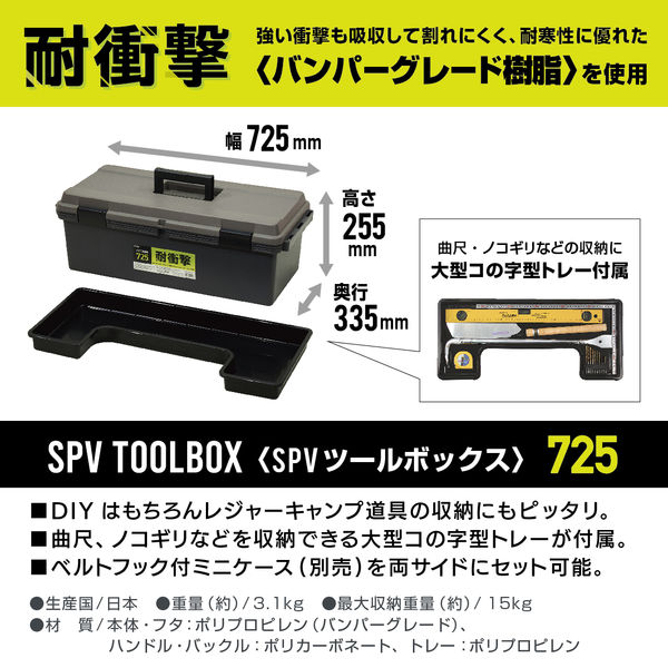 JEJアステージ SPVツールボックス725 オリーブドラブ【バンパー JEJアステージ SPVツールボックス725 オリーブドラブ【バンパー