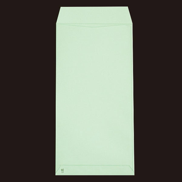 山櫻 窓付カラー封筒 長3 スミ貼 LP窓A1430 ECグリーンCoC 80 YAMA