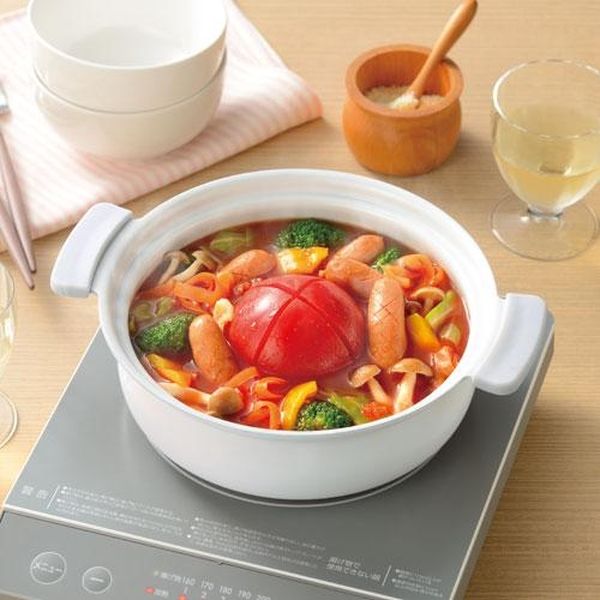 カクセー IH対応 卓上鍋 24cm グレー CT-25 1個（直送品