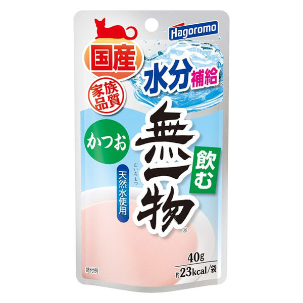飲む 無一物 かつお 国産 40g 6個 はごろもフーズ