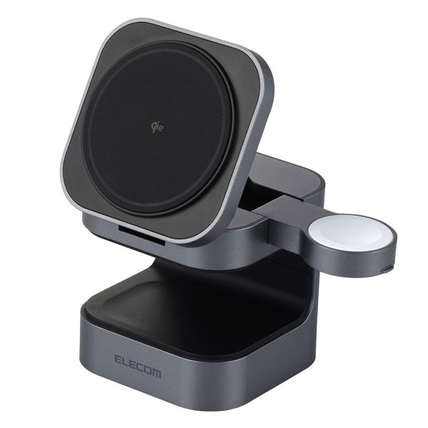 SINEX 3in1 マグネットワイヤレス充電ボード Qi対応 ワークステーション＋スタンド＋充電器の3役！デスクがすっきり
