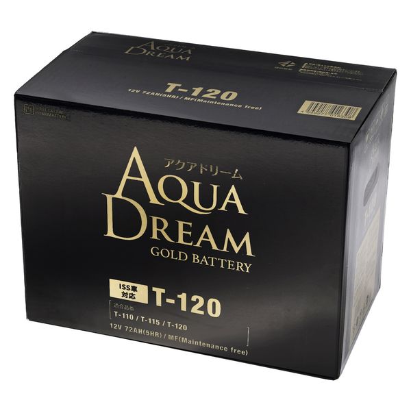 AQUA DREAM 国産車 アイドリングストップ車対応バッテリー GOLD