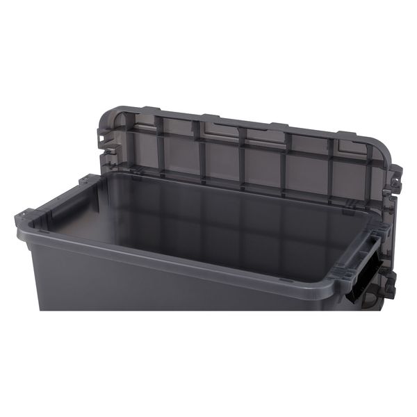 アイリスオーヤマ HUGEL SMOKE BOX SMB-600 クリアブラック 1個（直送