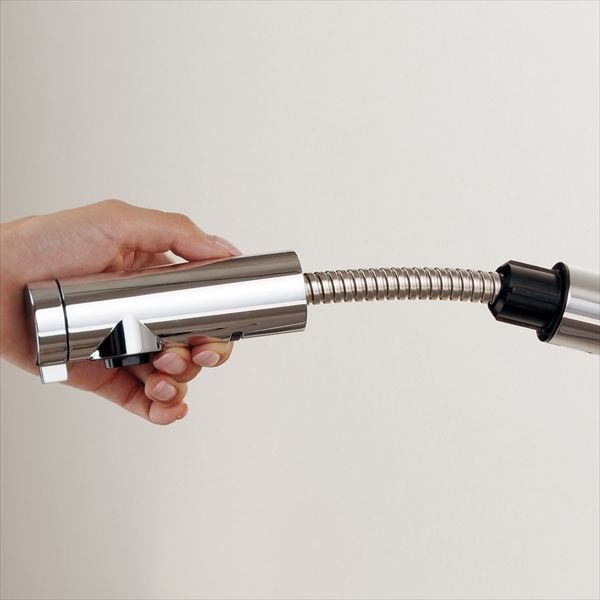 KAKUDAI シングルレバー混合栓 カクダイ シングルレバー混合栓(分水孔つき)(寒冷地用) 117-051K