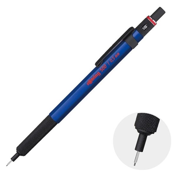 ロットリング 500シリーズ メカニカルペンシルHS 0.5mm ブルー
