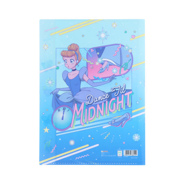 サンスター文具 ダイカットクリアファイル5P バレエコア シンデレラ