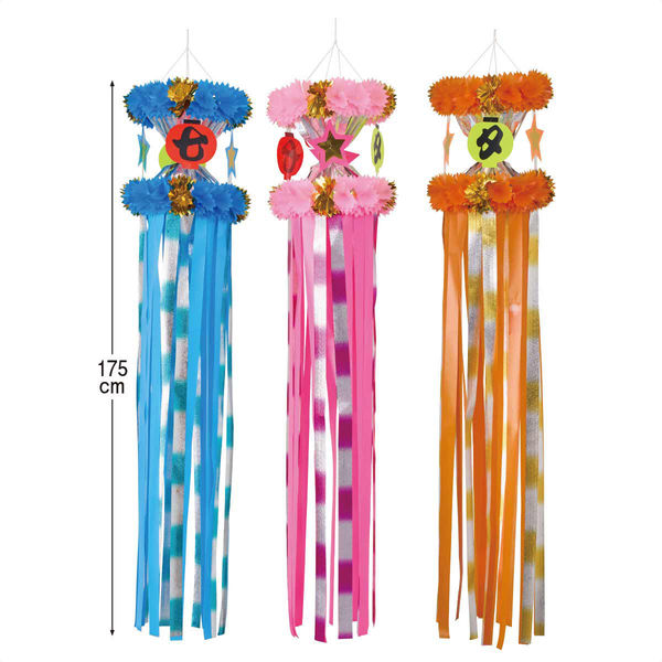 七夕　吹き流し(オレンジ) 軒先渡し】ストア・エキスプレス 七夕吹き流し オレンジ 8186