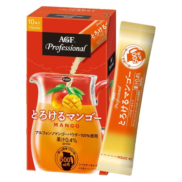 スティック】味の素AGF AGFプロフェッショナル とろけるマンゴー