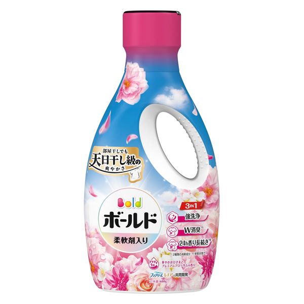 P＆G　ボールド　プレミアムブロッサム　抗菌アロマ　洗濯用洗剤　400g　40袋 ボールド P&G 洗濯洗剤 液体 プレミアムブロッサム 詰替 400g