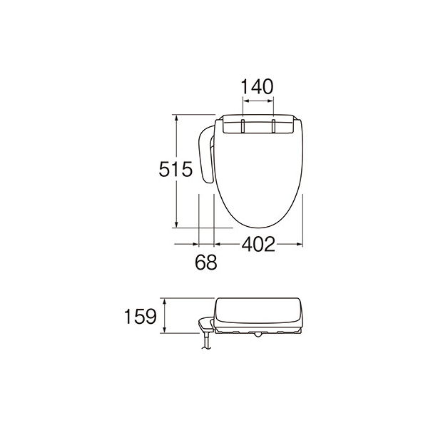 サンエイ温水洗浄便座シャワンザ9013_w 楽天市場】【完売】トイレ温水洗浄便座 シャワンザ 脱臭機能なし