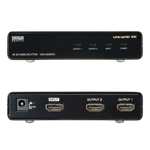 4K/60Hz・HDR対応HDMI分配器(8分配) VGA-HDRSP8[検索用キーワード＝4K
